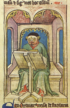 Dr. decr. Dytmarus Treisa, Bavarian State Archives, Secret House Archive, Script 12, fol. 3v 